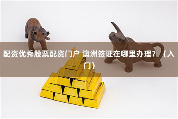配资优秀股票配资门户 澳洲签证在哪里办理？（入门）